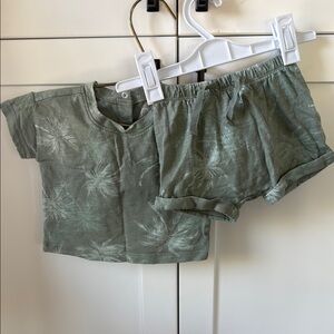 Gap Palm Leaf Print Set